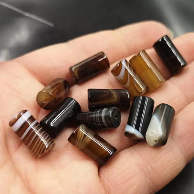 Natural Stripe Agate Jades Stone Round Tube Beads For Jewelry Making Diy Necklace Earring Bracelet Charms Jewellery Accessories
Natural Stripe Agate Jades Stone Round Tube Beads For Jewelry Making Diy Necklace Earring Bracelet Charms Jewellery Accessories