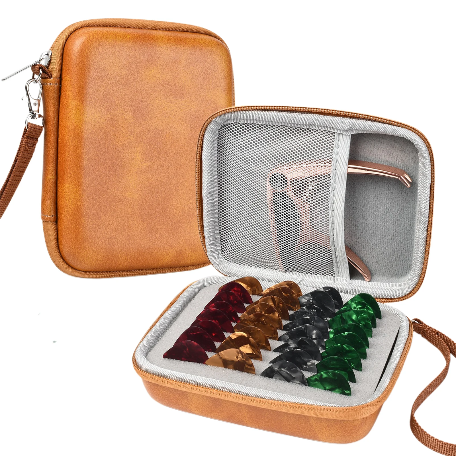 Guitar Pick Holder Case Guitar Accessories Storage Bag with 15 Guitar Pick Portable Guitar Plectrum Organizer Durable MC889
Guitar Pick Holder Case Guitar Accessories Storage Bag with 15 Guitar Pick Portable Guitar Plectrum Organizer Durable MC889