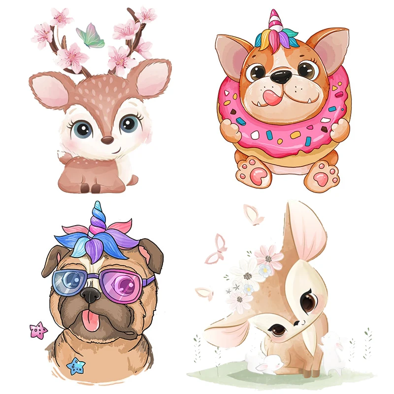 Cute Animal Patch Cartoon Thermo Patches On Clothes Stripe Thermal Applique For T-Shirt Sticker Iron On Transfer For Clothing
Cute Animal Patch Cartoon Thermo Patches On Clothes Stripe Thermal Applique For T-Shirt Sticker Iron On Transfer For Clothing