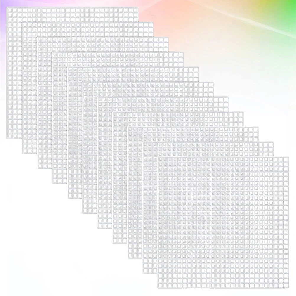 30pcs Sewing Mold Embroidery Sheet, Canvas Sheets Color DIY Cross- Stitch Canvas Sheets for Crafting Knit and Crochet Projects
30pcs Sewing Mold Embroidery Sheet, Canvas Sheets Color DIY Cross- Stitch Canvas Sheets for Crafting Knit and Crochet Projects