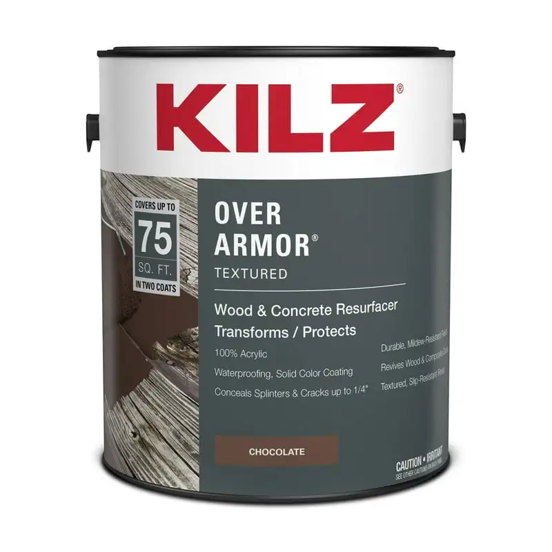 Armor Wood & Concrete Resurfacer, Exterior, Textured, Chocolate Brown, 1 Gallon Leather pattern Cutting mats for sewing Cutting
Armor Wood & Concrete Resurfacer, Exterior, Textured, Chocolate Brown, 1 Gallon Leather pattern Cutting mats for sewing Cutting