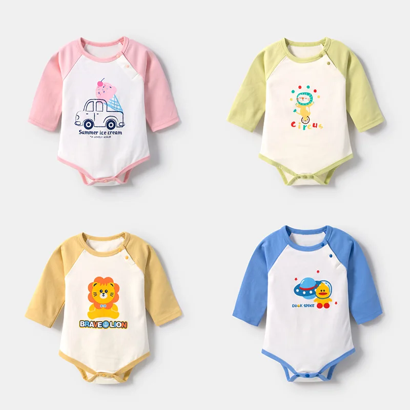 Summer Newborn Romper Infant Baby Clothes Toddler Jumpsuits Babi Boys Girls Cotton Long Sleeve Bodysuits Outfits Kids Clothing
Summer Newborn Romper Infant Baby Clothes Toddler Jumpsuits Babi Boys Girls Cotton Long Sleeve Bodysuits Outfits Kids Clothing