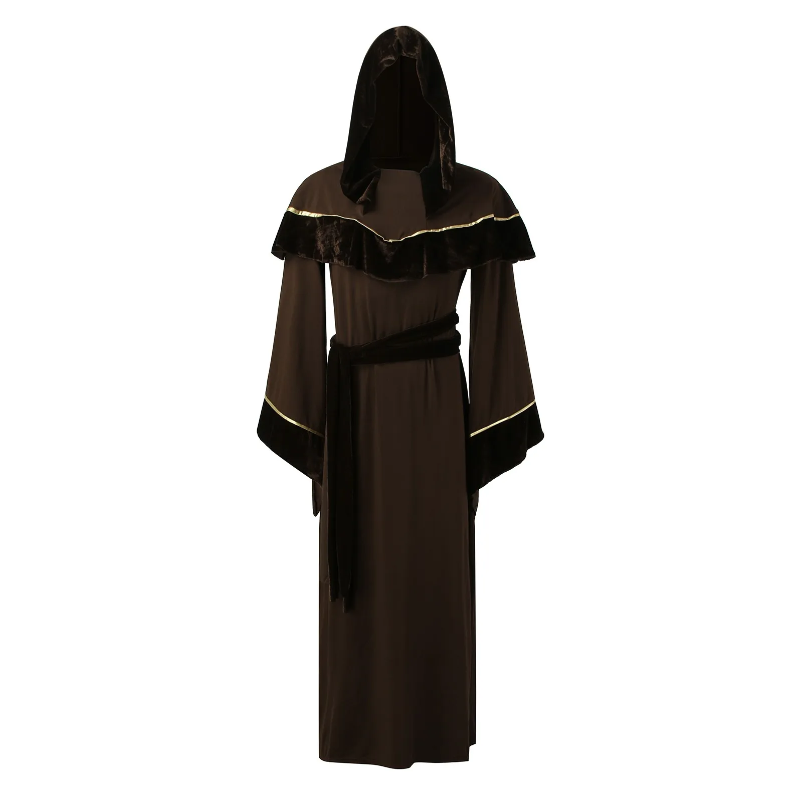 New Medieval Wizard Cosplay Halloween Costumes for Men Adult Religious Godfather Party Performance Mage Uniform for Men Robe Set
New Medieval Wizard Cosplay Halloween Costumes for Men Adult Religious Godfather Party Performance Mage Uniform for Men Robe Set