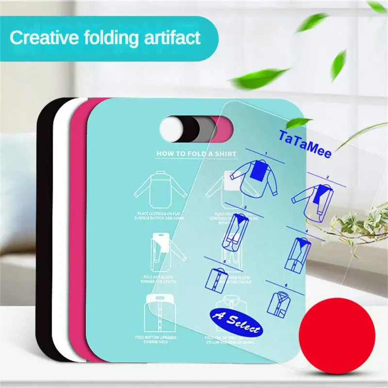 Creative Clothes Folding Board T Shirts Dress Folder Closet Clothes Organizer Fold Quick Save Time Household Essentials
Creative Clothes Folding Board T Shirts Dress Folder Closet Clothes Organizer Fold Quick Save Time Household Essentials