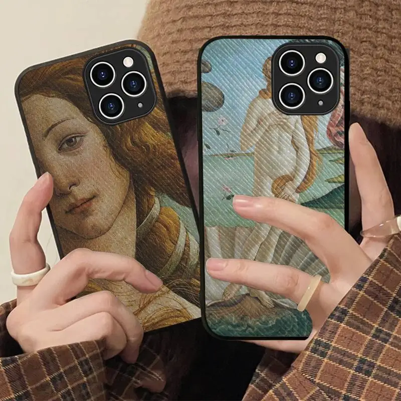 Art Paintings The Birth Of Venus Phone Case Hard Leather Case for iPhone 11 12 13 Mini Pro Max 8 7 Plus SE 2020 X XR XS Coque
Art Paintings The Birth Of Venus Phone Case Hard Leather Case for iPhone 11 12 13 Mini Pro Max 8 7 Plus SE 2020 X XR XS Coque