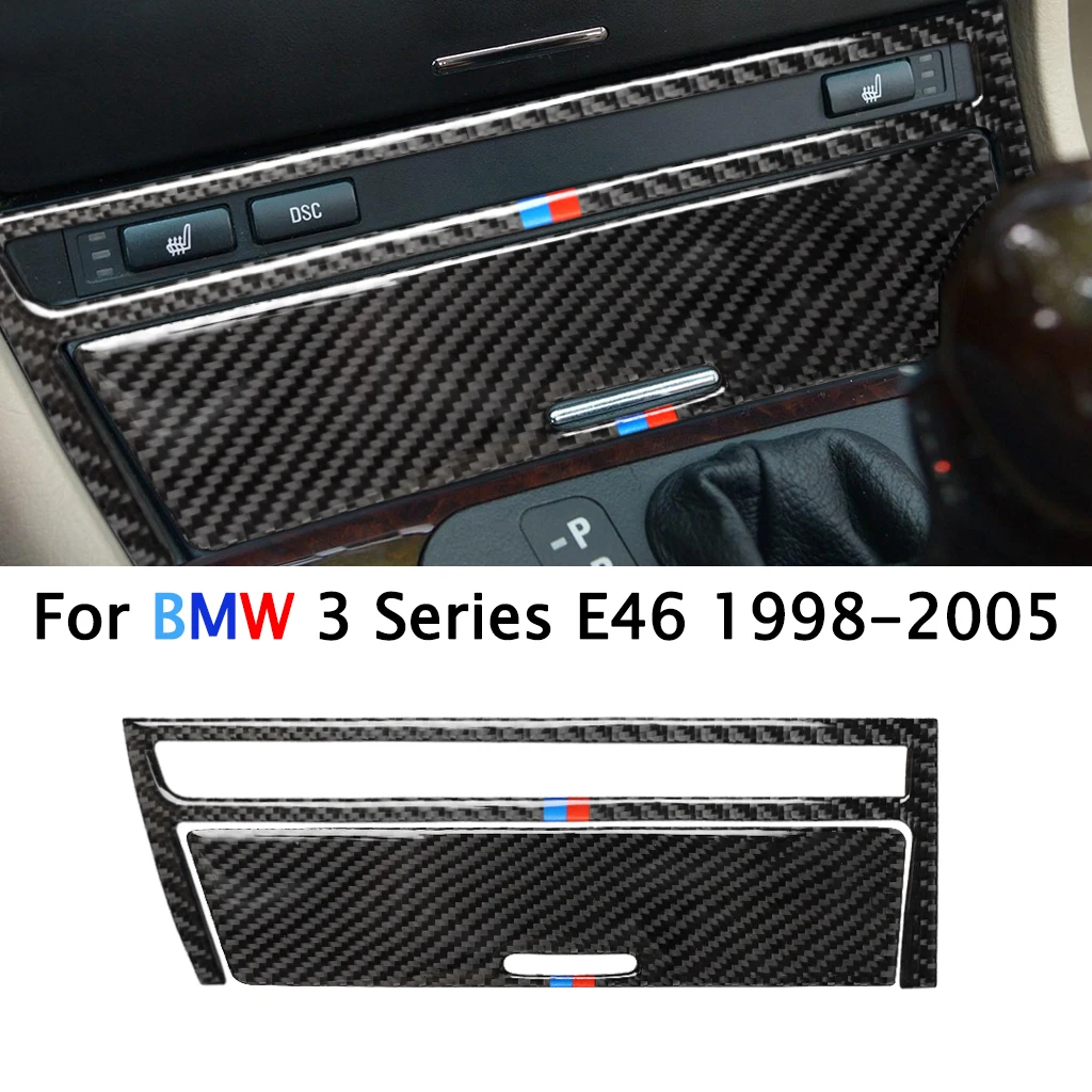 Carbon Fiber Car Interior Central Cover Decor Trim For BMW Old 3 Series E46 1998-2005 Car Sticker Interior Accessories
Carbon Fiber Car Interior Central Cover Decor Trim For BMW Old 3 Series E46 1998-2005 Car Sticker Interior Accessories