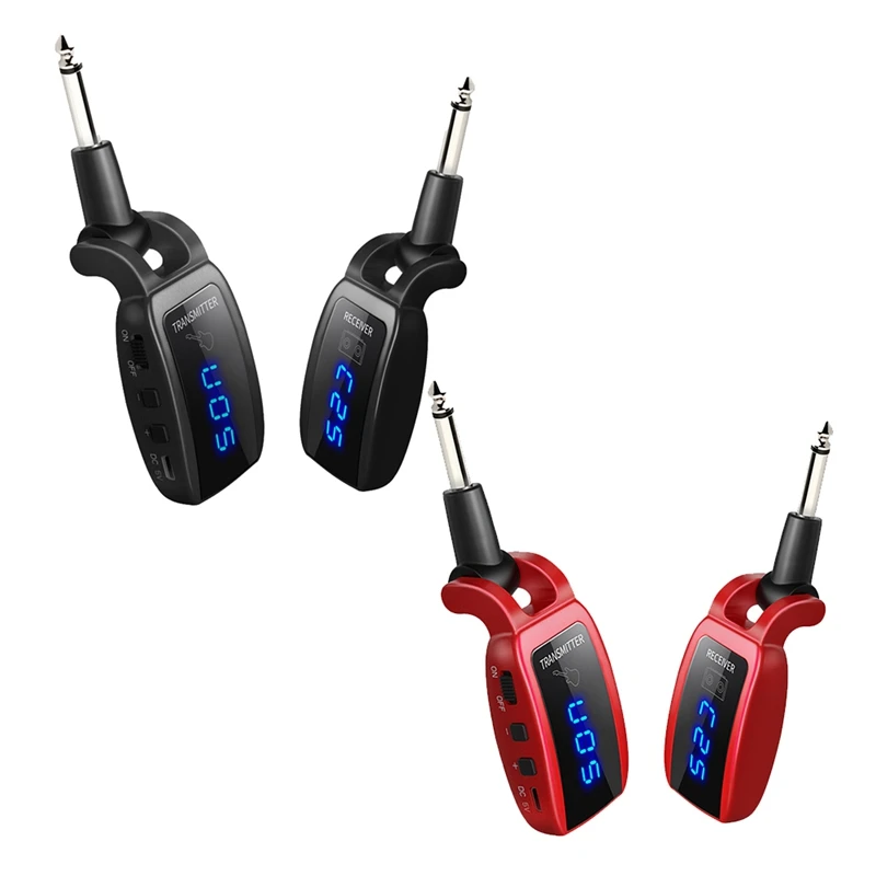 Wireless Guitar System USB Rechargeable LED Screen UHF Wireless Guitar Transmitter Receiver For Electric Guitar
Wireless Guitar System USB Rechargeable LED Screen UHF Wireless Guitar Transmitter Receiver For Electric Guitar