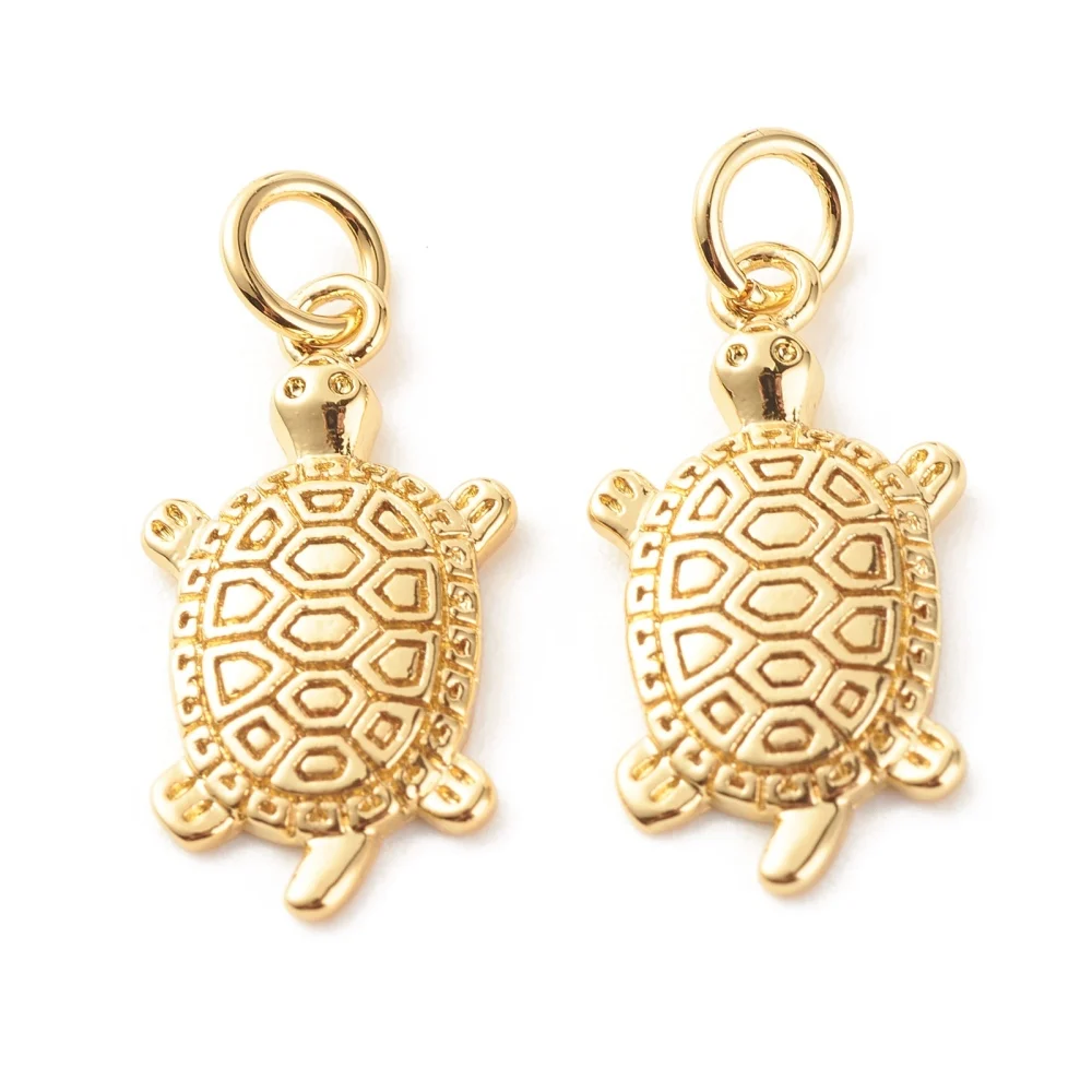 10Pcs Exquisite Luxury 18K Gold Plated Brass Tortoise Pendants DIY Craft Making Handmade Charms Jewelry Findings Accessories
10Pcs Exquisite Luxury 18K Gold Plated Brass Tortoise Pendants DIY Craft Making Handmade Charms Jewelry Findings Accessories