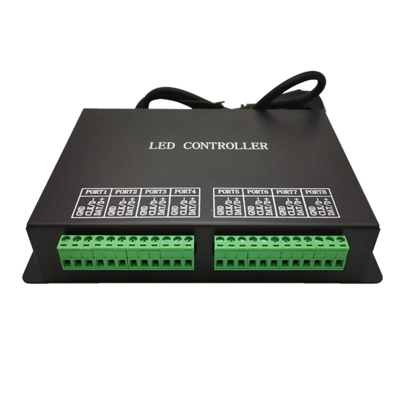 HOT SALE LED Pixel Controller H801RC Work With Computer Network Marster Controller H803TV Or H803TC 8 Ports Slave
HOT SALE LED Pixel Controller H801RC Work With Computer Network Marster Controller H803TV Or H803TC 8 Ports Slave