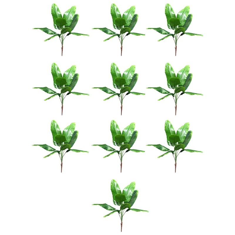 10X Artificial Plants Tropical Leaves Banana Tree Faux Palm Leaf of Plant Fake Leaves
10X Artificial Plants Tropical Leaves Banana Tree Faux Palm Leaf of Plant Fake Leaves