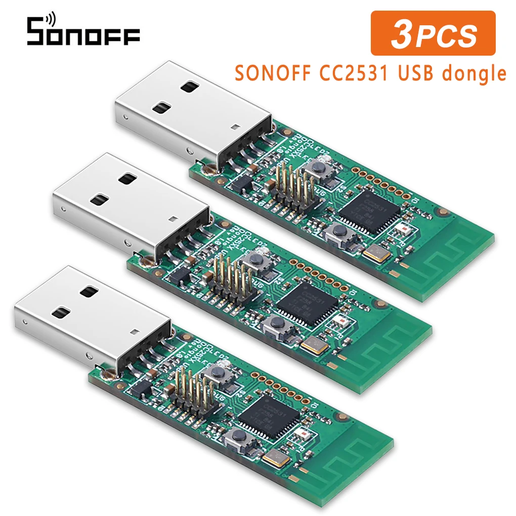 SONOFF Dongle Zigbee CC2531 USB Dongle Module Bare Board Packet Protocol Analyzer Interface Dongle Capture Packet Module
SONOFF Dongle Zigbee CC2531 USB Dongle Module Bare Board Packet Protocol Analyzer Interface Dongle Capture Packet Module