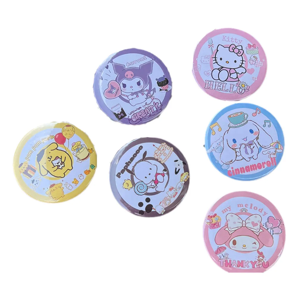 Мультяшный аниме Kawaii Sanrios Kuromi Cinnamoroll My Melody милые повседневные аксессуары для диких сумок значок брошь подарок на день рождения
Мультяшный аниме Kawaii Sanrios Kuromi Cinnamoroll My Melody милые повседневные аксессуары для диких сумок значок брошь подарок на день рождения