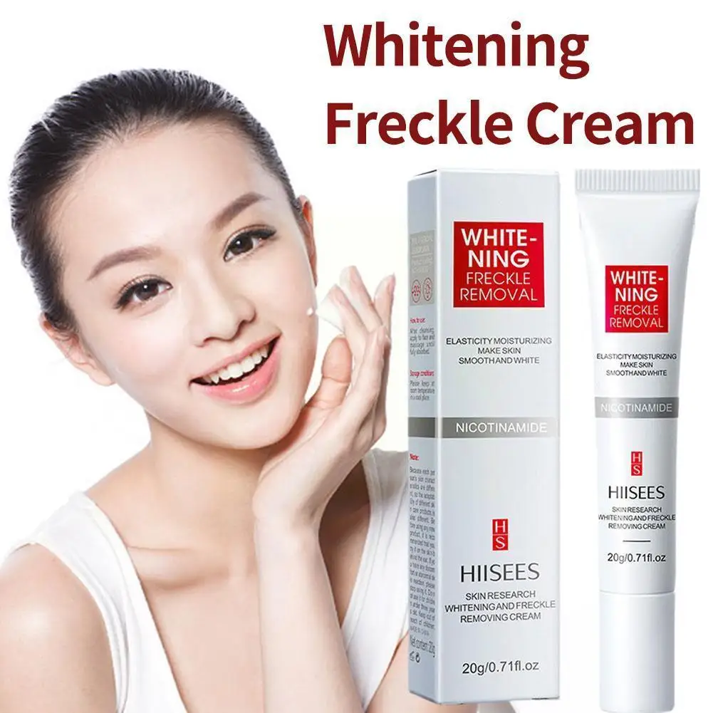 20g Whitening Freckle Cream Effective Remove Dark Spot Skin Melasma Lighten Brighten Cosmetic Face Cream Care L6W6
20g Whitening Freckle Cream Effective Remove Dark Spot Skin Melasma Lighten Brighten Cosmetic Face Cream Care L6W6
