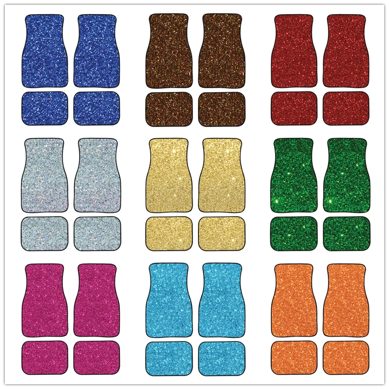 Blue Glitter Texture Print All Protective Car Floor Mats Heavy Carpet Front and Rear Full Set 4PCs Pack for Car SUV
Blue Glitter Texture Print All Protective Car Floor Mats Heavy Carpet Front and Rear Full Set 4PCs Pack for Car SUV