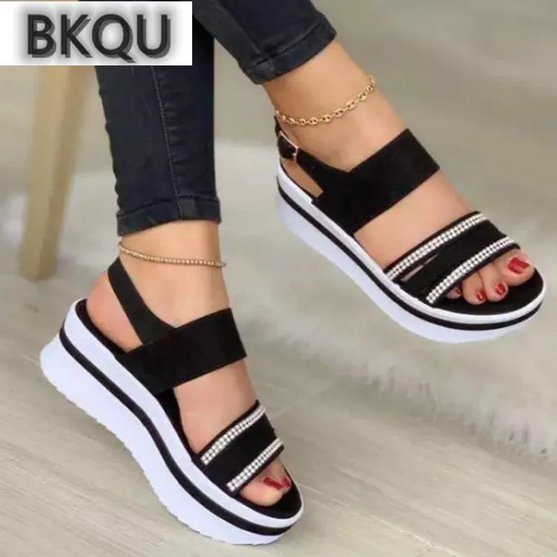 Women Shoes 2022 New Sandals Women Open Toe Shoes Women Thick bottom Walking Shoes Breathable Sandals Platform Light Footwear
Women Shoes 2022 New Sandals Women Open Toe Shoes Women Thick bottom Walking Shoes Breathable Sandals Platform Light Footwear