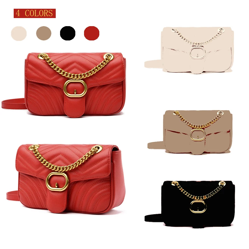 New Ladies Shoulder Messenger Bag Double G Chain Bag Love Fashion Trend luxury Women's Bag Gifts Leather Women's Bag
New Ladies Shoulder Messenger Bag Double G Chain Bag Love Fashion Trend luxury Women's Bag Gifts Leather Women's Bag