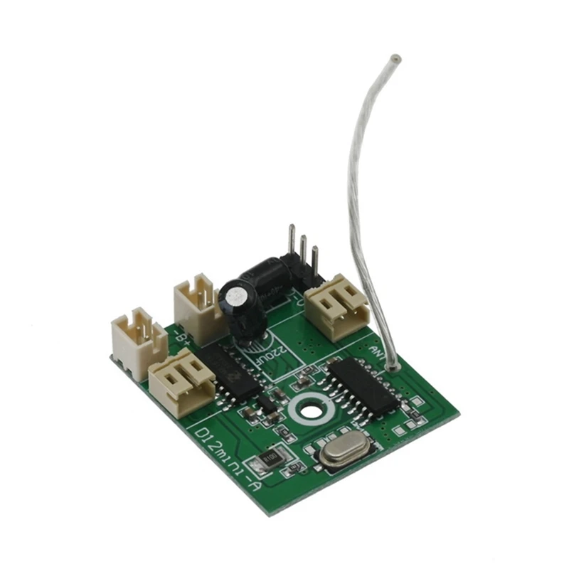 Receiver Circuit Board for WPL D12 Mini 1/16 RC Drift Truck Car Spare Parts Accessories
Receiver Circuit Board for WPL D12 Mini 1/16 RC Drift Truck Car Spare Parts Accessories