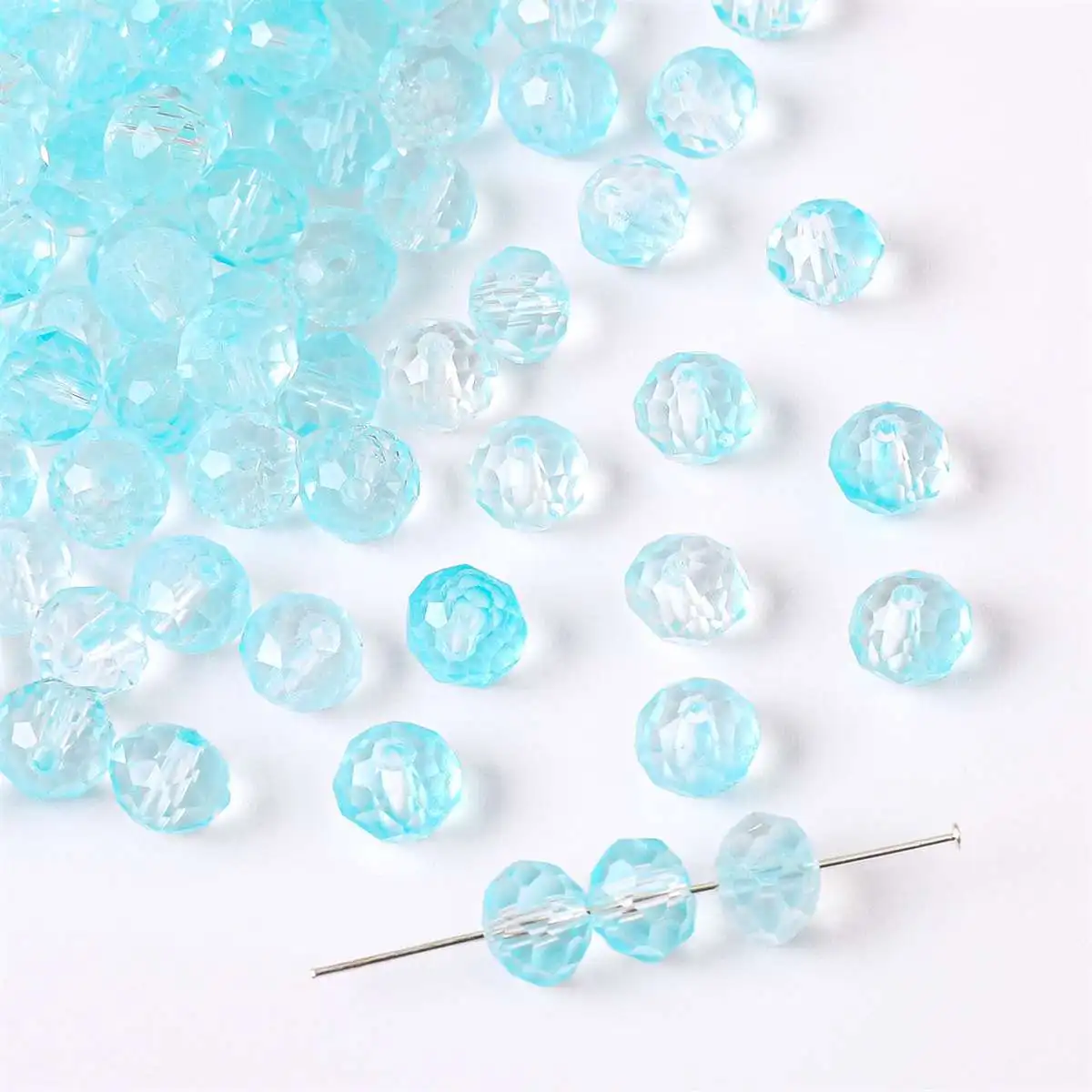 20PCS 7X8MM Gradient Color Glass Beads Crystal Faceted Ball for Handmade Diy Production Bracelet Necklace Jewelry Accessories
20PCS 7X8MM Gradient Color Glass Beads Crystal Faceted Ball for Handmade Diy Production Bracelet Necklace Jewelry Accessories