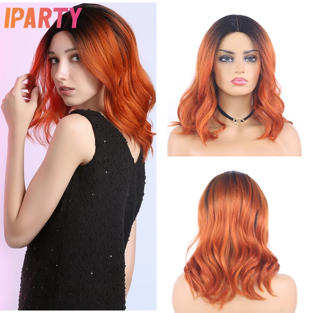Iparty 14 Inches Synthetic Machine Wigs For Black Women Middle Part Ombre Orange Short Wavy Wig Multi Color Heat Resistant Daily
Iparty 14 Inches Synthetic Machine Wigs For Black Women Middle Part Ombre Orange Short Wavy Wig Multi Color Heat Resistant Daily