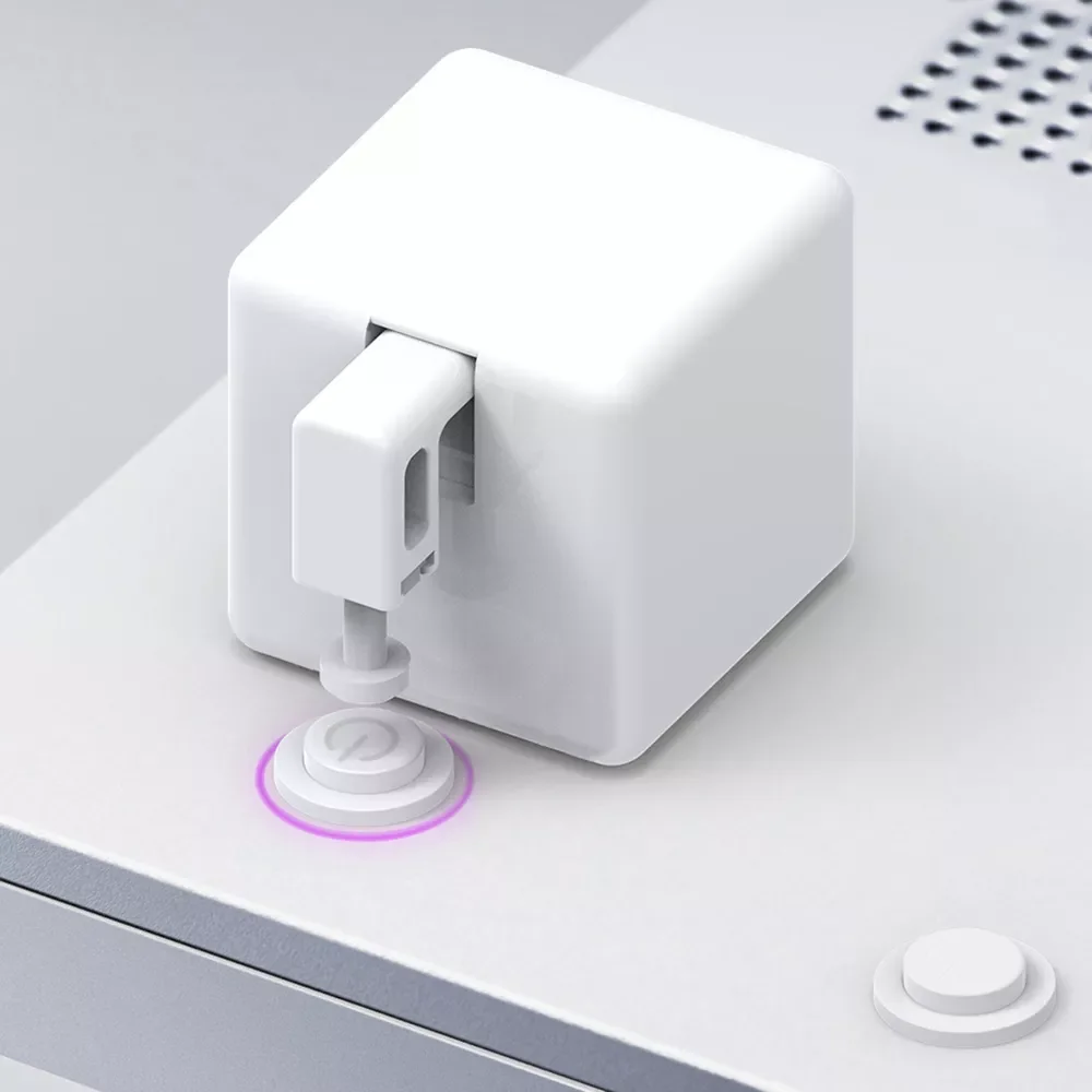 Bluetooth Smart Fingerbot Bot Button Pusher Remote Control Smart Home Voice Control for Alexa Assistant
Bluetooth Smart Fingerbot Bot Button Pusher Remote Control Smart Home Voice Control for Alexa Assistant