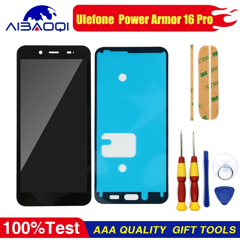 XUNQIYI 100% New Original Touch Screen LCD Display For Ulefone Power Armor 16 Pro Phone Replacement Parts + Disassemble Tool
XUNQIYI 100% New Original Touch Screen LCD Display For Ulefone Power Armor 16 Pro Phone Replacement Parts + Disassemble Tool