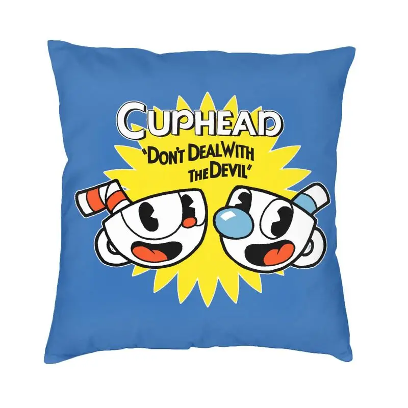 Hot Game Cuphead Mugman Nordic Throw Pillow Covers Home Decor Chair Cushion 
Hot Game Cuphead Mugman Nordic Throw Pillow Covers Home Decor Chair Cushion