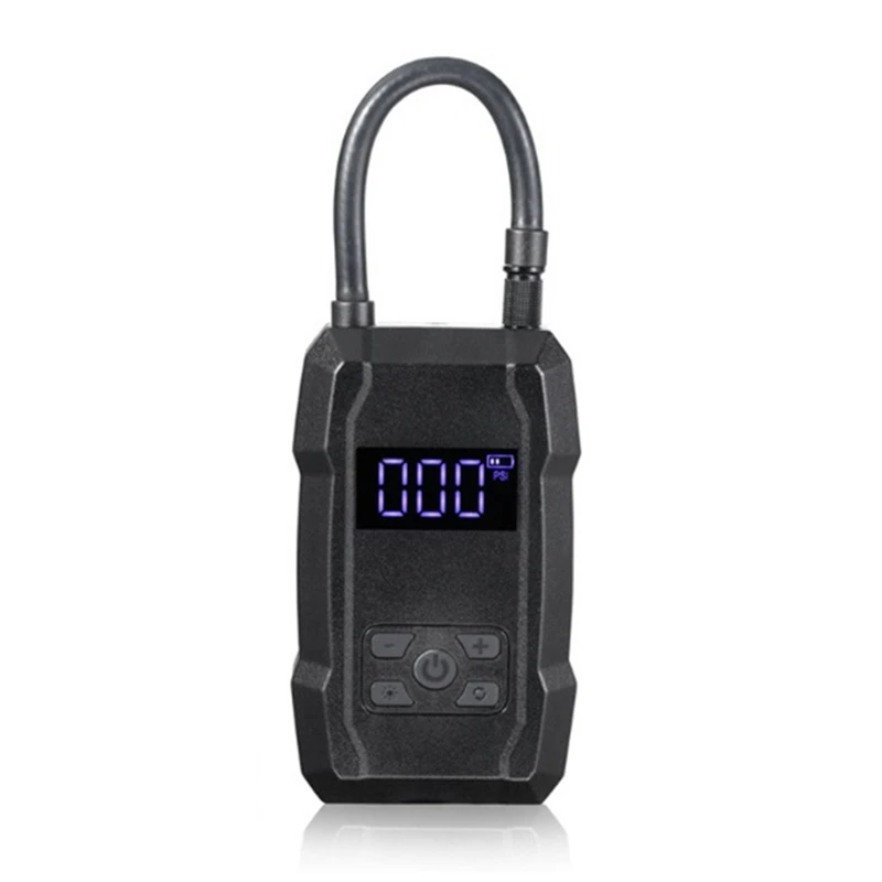 Cordless Tire Inflator LCD 150 PSI Air Compressor 2000Mah Rechargeable Air Pump&Preset Tire Pressure,Auto Stop Function
Cordless Tire Inflator LCD 150 PSI Air Compressor 2000Mah Rechargeable Air Pump&Preset Tire Pressure,Auto Stop Function