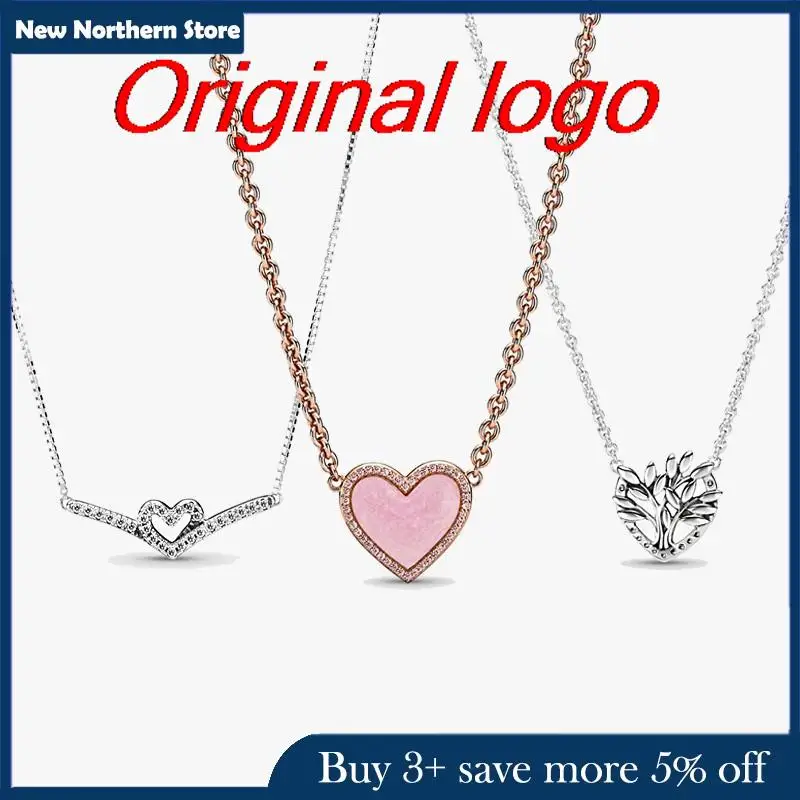 2021 New 925 Sterling Silver Life Tree Necklace Zirconium Inlaid Love Necklace For Women Brand Original Necklace Jewelry Gift
2021 New 925 Sterling Silver Life Tree Necklace Zirconium Inlaid Love Necklace For Women Brand Original Necklace Jewelry Gift