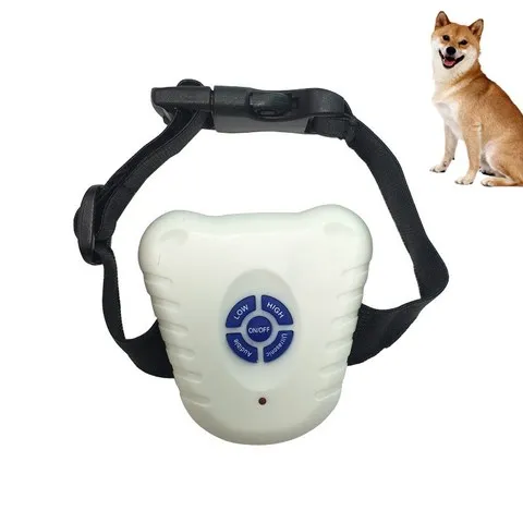 New Adjustable Ultrasonic Dog Anti Bark Collar Pet Stop Barking Anti Bark Training Trainer Control Collar Training Device
New Adjustable Ultrasonic Dog Anti Bark Collar Pet Stop Barking Anti Bark Training Trainer Control Collar Training Device