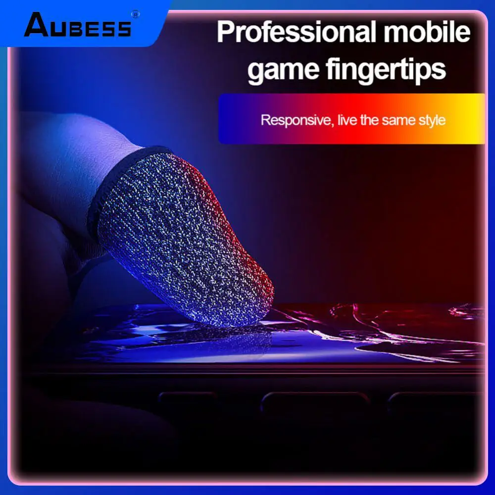 Sweatproof Gaming Finger Sleeve Portable Finger Cots Cover Breathable Mobile Games Finger Cover Anti-slip For Gamer Sensitive
Sweatproof Gaming Finger Sleeve Portable Finger Cots Cover Breathable Mobile Games Finger Cover Anti-slip For Gamer Sensitive