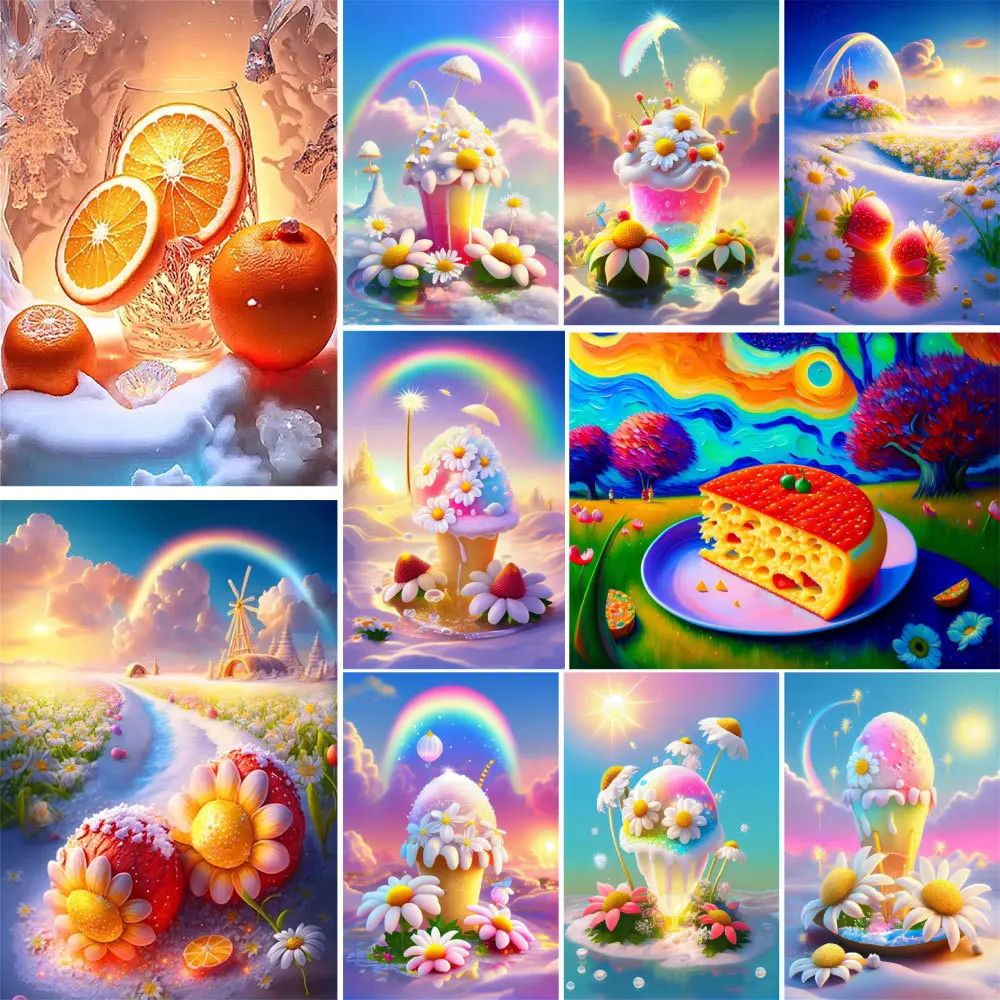 Scenery Ice Cream Chrysanthemum Bedroom Decoration Full Round Diamond New Cross Stitch Kits 2023 Custom Children's Gift
Scenery Ice Cream Chrysanthemum Bedroom Decoration Full Round Diamond New Cross Stitch Kits 2023 Custom Children's Gift