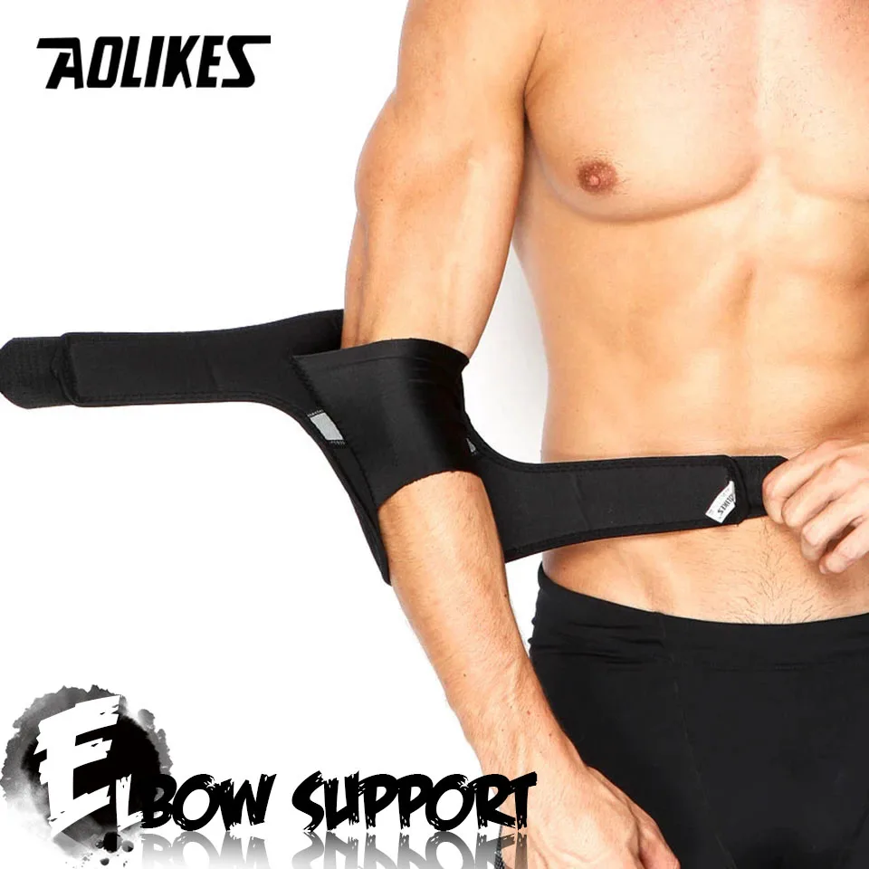 1PCS AOLIKES Adjustable Breathable Elbow Support Pads Coderas Arm Protective Gear Sports Safety For Badminton Gym Tennis
1PCS AOLIKES Adjustable Breathable Elbow Support Pads Coderas Arm Protective Gear Sports Safety For Badminton Gym Tennis