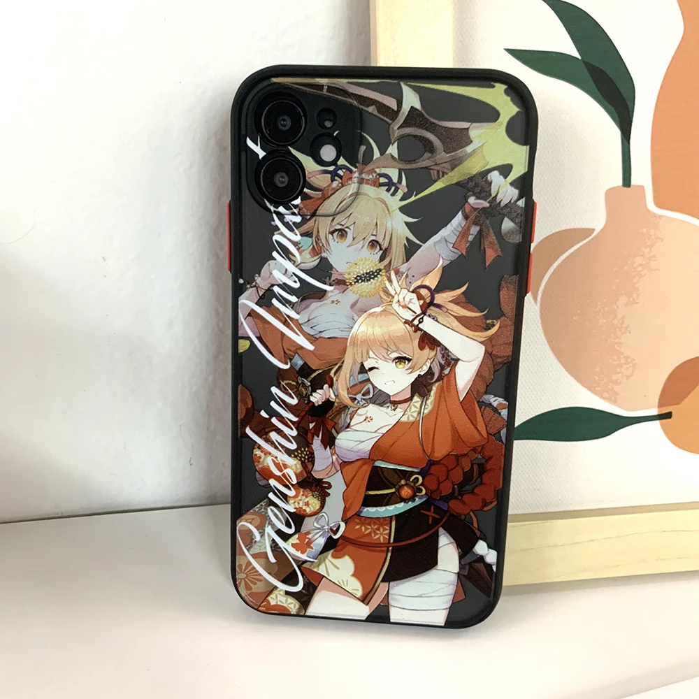 Hot Yoimiya Phone Case For IPhone 13 12 11 Pro Max Xs Xr X 7 8 Plus Genshin Impact Game Matte Translucent Cover Funda Coque New
Hot Yoimiya Phone Case For IPhone 13 12 11 Pro Max Xs Xr X 7 8 Plus Genshin Impact Game Matte Translucent Cover Funda Coque New