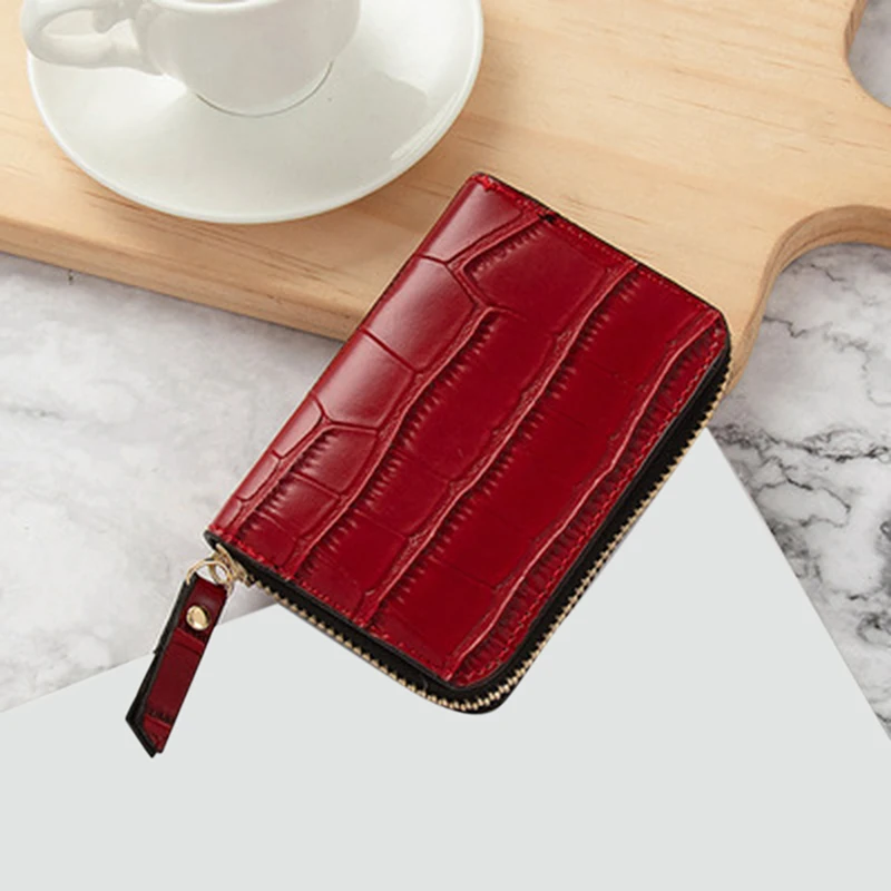 Women Credit Card Business Card Holder Wallet Bag Zipper Slim Pu Leather Credit/id/bank Card Holder Case Coin Purse Fashion
Women Credit Card Business Card Holder Wallet Bag Zipper Slim Pu Leather Credit/id/bank Card Holder Case Coin Purse Fashion