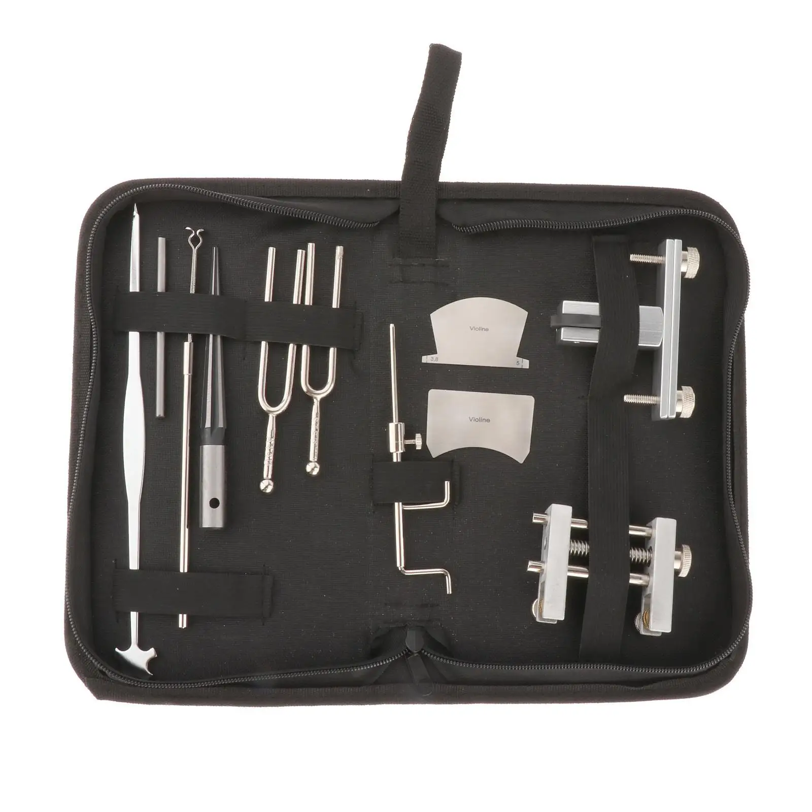 Violin Repairing Tools Set with Portable Bag Tuning Forks Sound Retriever Setter
Violin Repairing Tools Set with Portable Bag Tuning Forks Sound Retriever Setter
