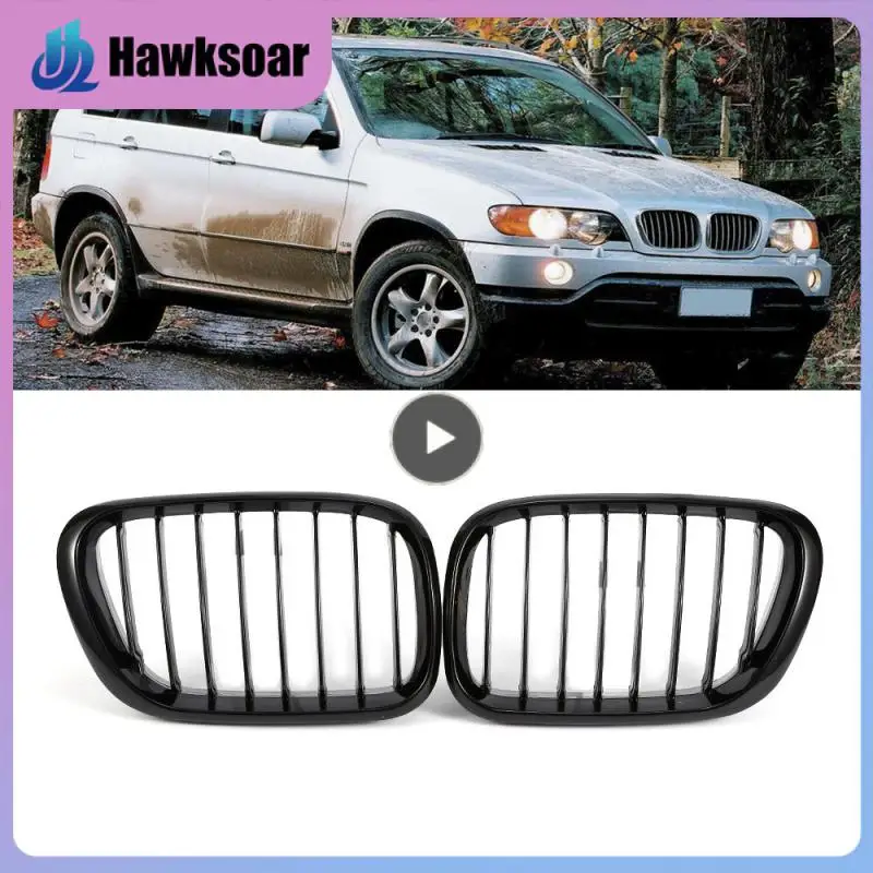 Car Front Bumper Grill Glossy Black Racing Grills For BMW X5 E53 3.0 4.4 4.6 4.8 1999-2003 Car Styling
Car Front Bumper Grill Glossy Black Racing Grills For BMW X5 E53 3.0 4.4 4.6 4.8 1999-2003 Car Styling