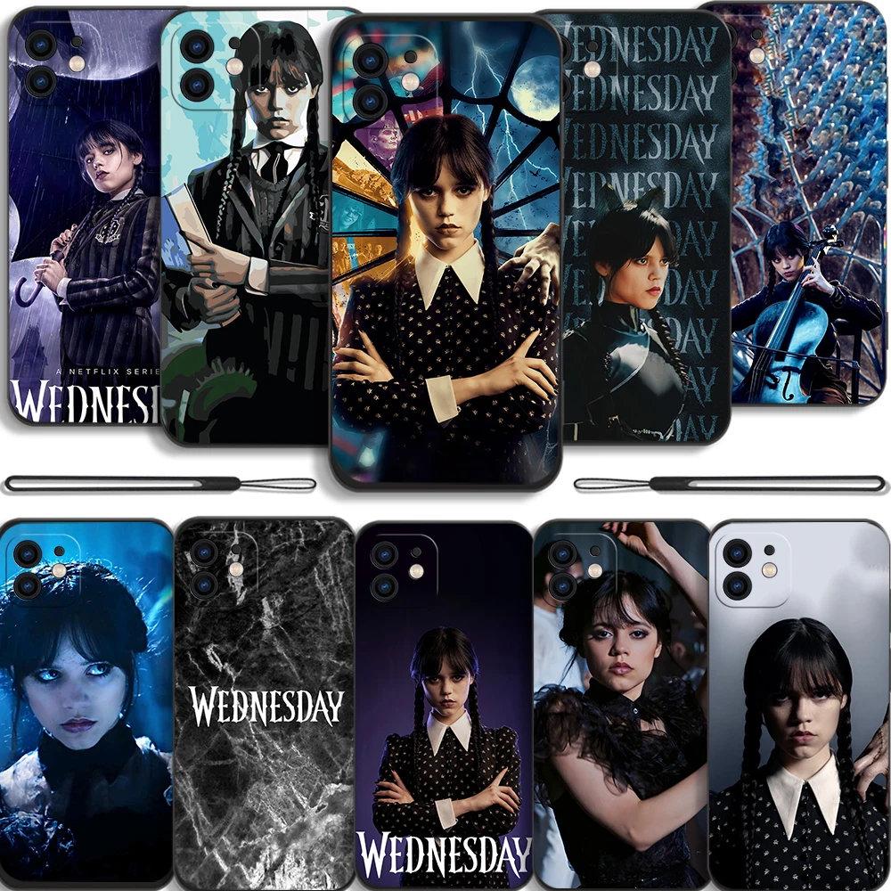 Wednesday Luxury Phone Case For Xiaomi Redmi Note 12 11 11T 10 10S 9 Pro Plus 10C 9A 9C 9T K40 K50 K60 4G 5G With Hand Strap
Wednesday Luxury Phone Case For Xiaomi Redmi Note 12 11 11T 10 10S 9 Pro Plus 10C 9A 9C 9T K40 K50 K60 4G 5G With Hand Strap