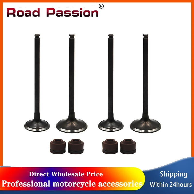 Road Passion Motorcycle Intake Exhaust Valve Stem Kit For HONDA NX250 AX-1 XL250 AN250Twincam AN 250 14711-KW3-000 14721-KW3-000
Road Passion Motorcycle Intake Exhaust Valve Stem Kit For HONDA NX250 AX-1 XL250 AN250Twincam AN 250 14711-KW3-000 14721-KW3-000