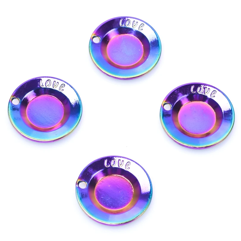 3pcs/Lot Rainbow Color Love Plate Saucer Tableware Kitchen Charms Metal Alloy Pendant For DIY Accessories Jewelry Handmade Craft
3pcs/Lot Rainbow Color Love Plate Saucer Tableware Kitchen Charms Metal Alloy Pendant For DIY Accessories Jewelry Handmade Craft