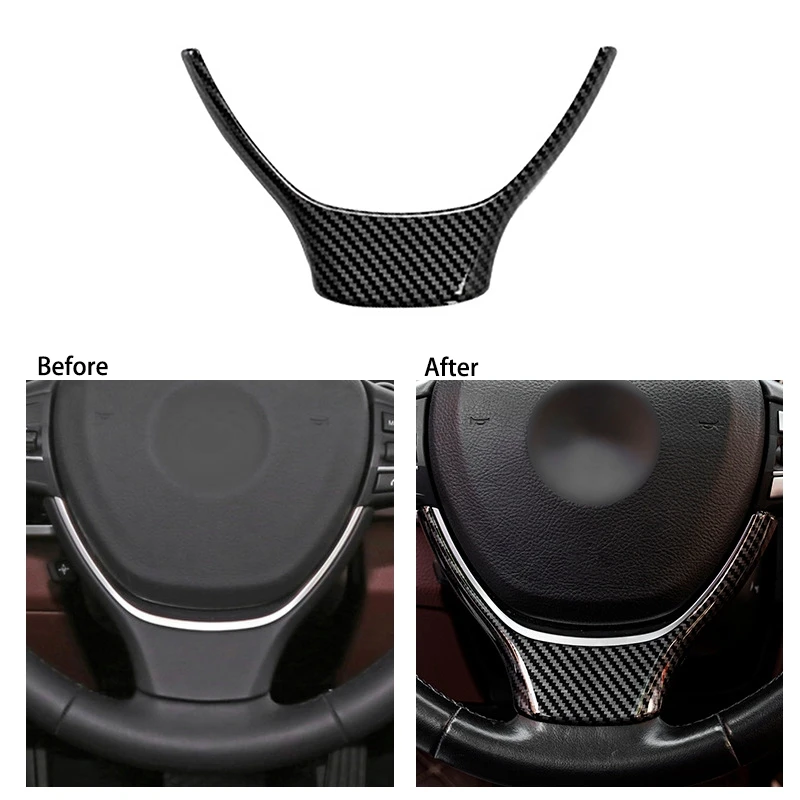 Carbon Fiber Car Interior Steering Wheel Decoration Strip Frame Cover Trim Sticker for-BMW 5 7 Series F10 F11 F01 F02
Carbon Fiber Car Interior Steering Wheel Decoration Strip Frame Cover Trim Sticker for-BMW 5 7 Series F10 F11 F01 F02