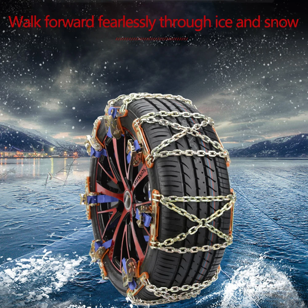 Strap Mud Winter Steel Anti Skid Universal Ice Truck Car Emergency X Shaped Tire Safe SUV Snow Chain
Strap Mud Winter Steel Anti Skid Universal Ice Truck Car Emergency X Shaped Tire Safe SUV Snow Chain
