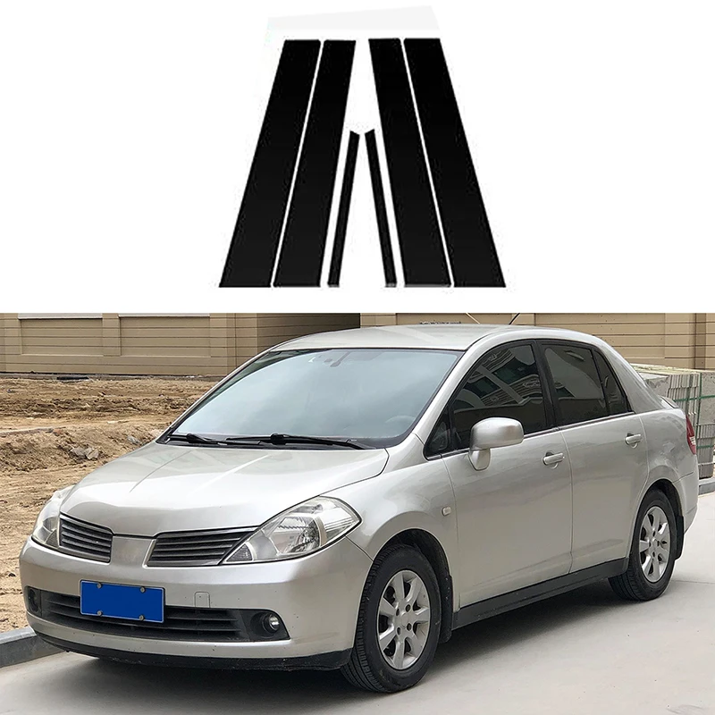 Автомобильные столбы, молдинговая крышка, отделка, украшение для Nissan Tiida 2006 2007 2008 2009-2021 2022, оконная отделка, BC колонка, наклейки
Автомобильные столбы, молдинговая крышка, отделка, украшение для Nissan Tiida 2006 2007 2008 2009-2021 2022, оконная отделка, BC колонка, наклейки