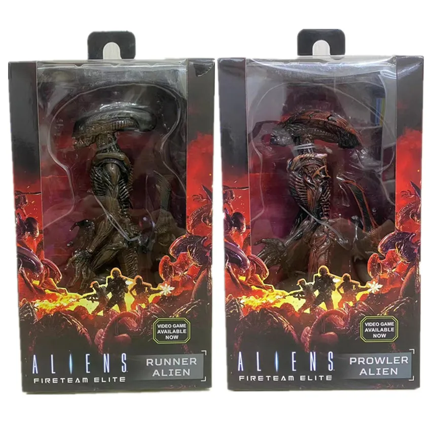 Экшн-фигурка Alien против Хищника коварта AVP Xenomorph FireTeam Elite Runner Prowler Solider тепловое