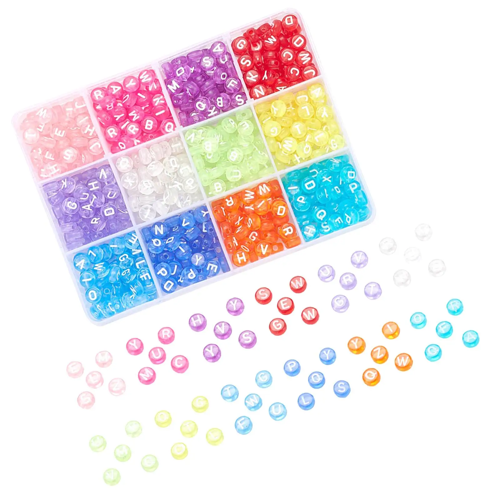 600x Acrylic Alphabet Letter Beads DIY for Jewelry Making Necklace Bracelets
600x Acrylic Alphabet Letter Beads DIY for Jewelry Making Necklace Bracelets