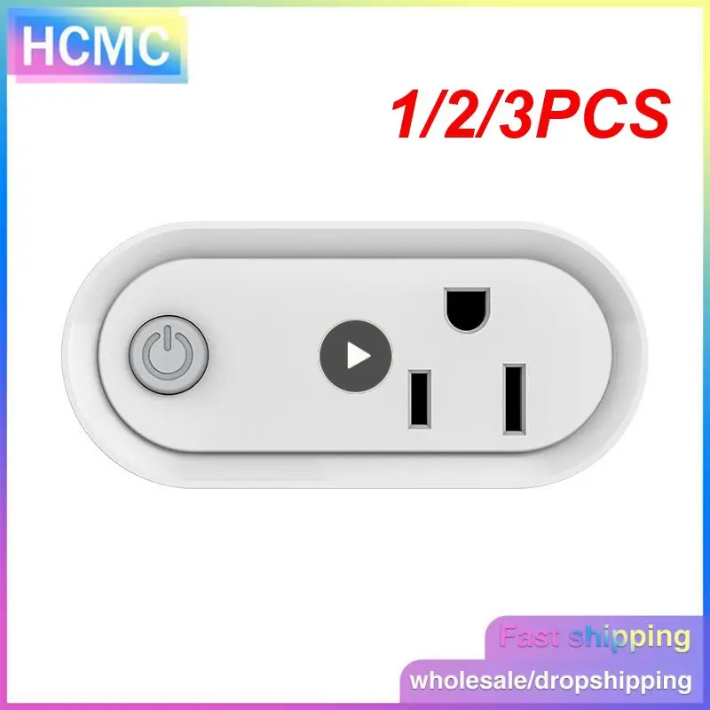 1/2/3PCS preflashed TASMOTA US Smart Plug Works with Home Assitant Electric Consumption Monitoring 16A
1/2/3PCS preflashed TASMOTA US Smart Plug Works with Home Assitant Electric Consumption Monitoring 16A