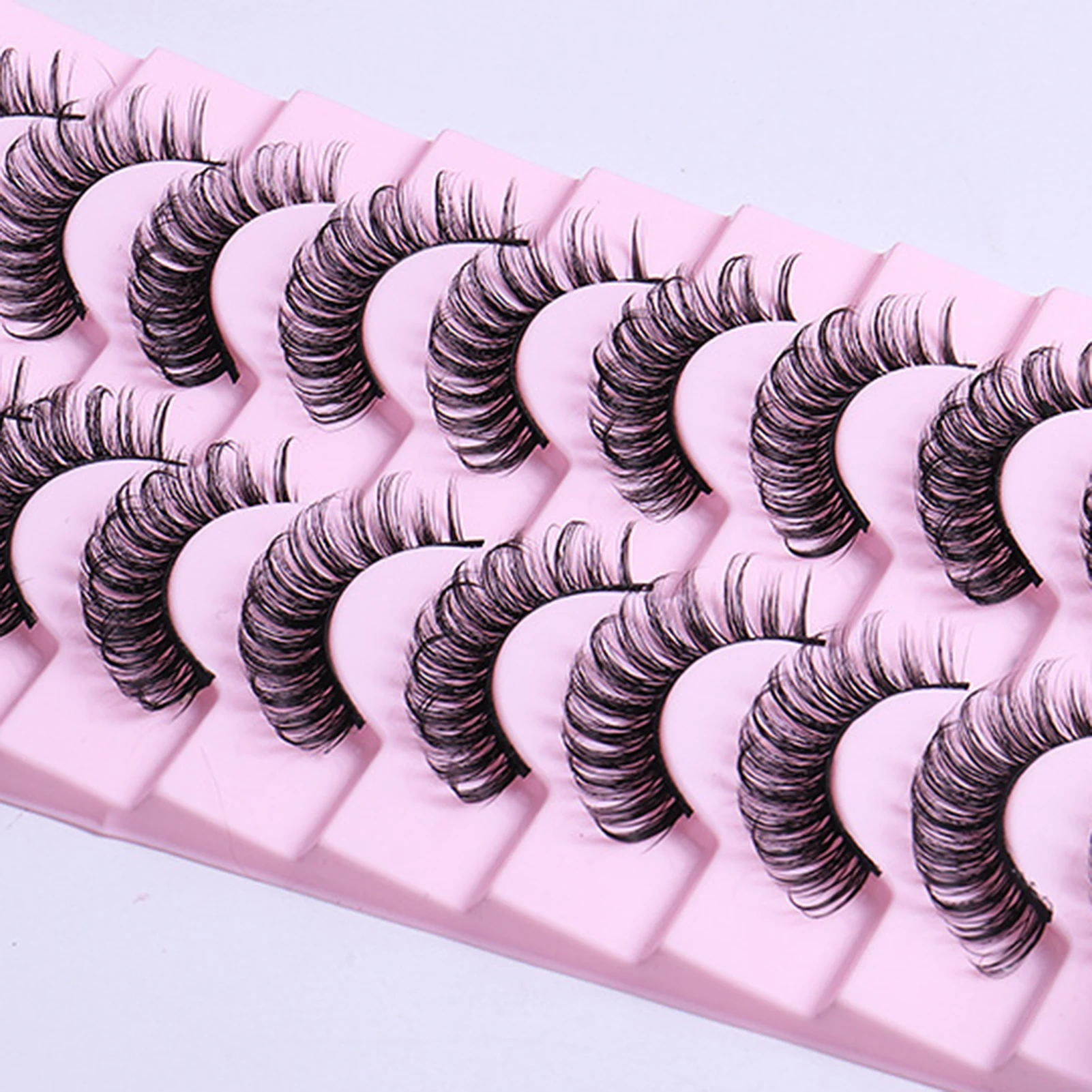 10 Pairs 8D Curling up Grafting Eyelashes Fluffy Volume Long Eyelashes Premium for Wedding Stage Makeup
10 Pairs 8D Curling up Grafting Eyelashes Fluffy Volume Long Eyelashes Premium for Wedding Stage Makeup