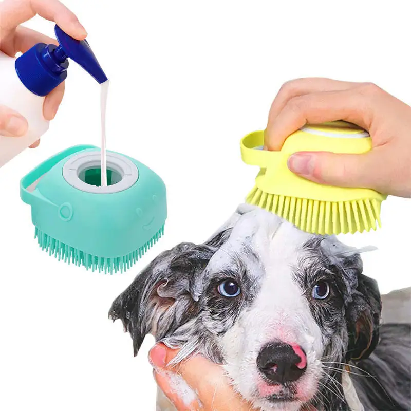Bathroom Puppy Big Dog Cat Bath Massage Gloves Brush Soft Safety Silicone Pet Accessories for Dogs Cats Tools Mascotas Products
Bathroom Puppy Big Dog Cat Bath Massage Gloves Brush Soft Safety Silicone Pet Accessories for Dogs Cats Tools Mascotas Products