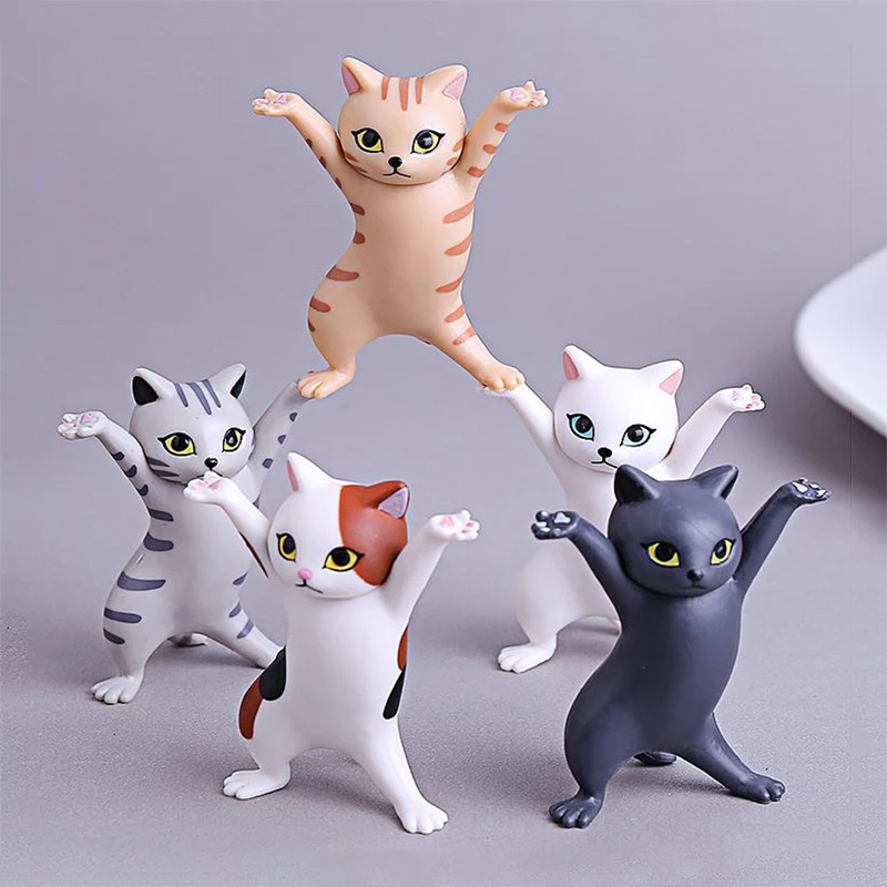 Funny Cat Pen Holder Toy Hold Everything Cat Earphone Bracket Home Decoration Enchanting Dancing Kitty Pencil Stand Lovely Gift
Funny Cat Pen Holder Toy Hold Everything Cat Earphone Bracket Home Decoration Enchanting Dancing Kitty Pencil Stand Lovely Gift