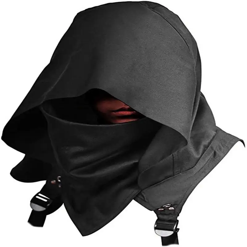 Steampunk Cowl Hat Windproof Hooded Cape Hat Costume Windproof Hooded Cape Hat Face Covers Halloween Cosplay Costume
Steampunk Cowl Hat Windproof Hooded Cape Hat Costume Windproof Hooded Cape Hat Face Covers Halloween Cosplay Costume