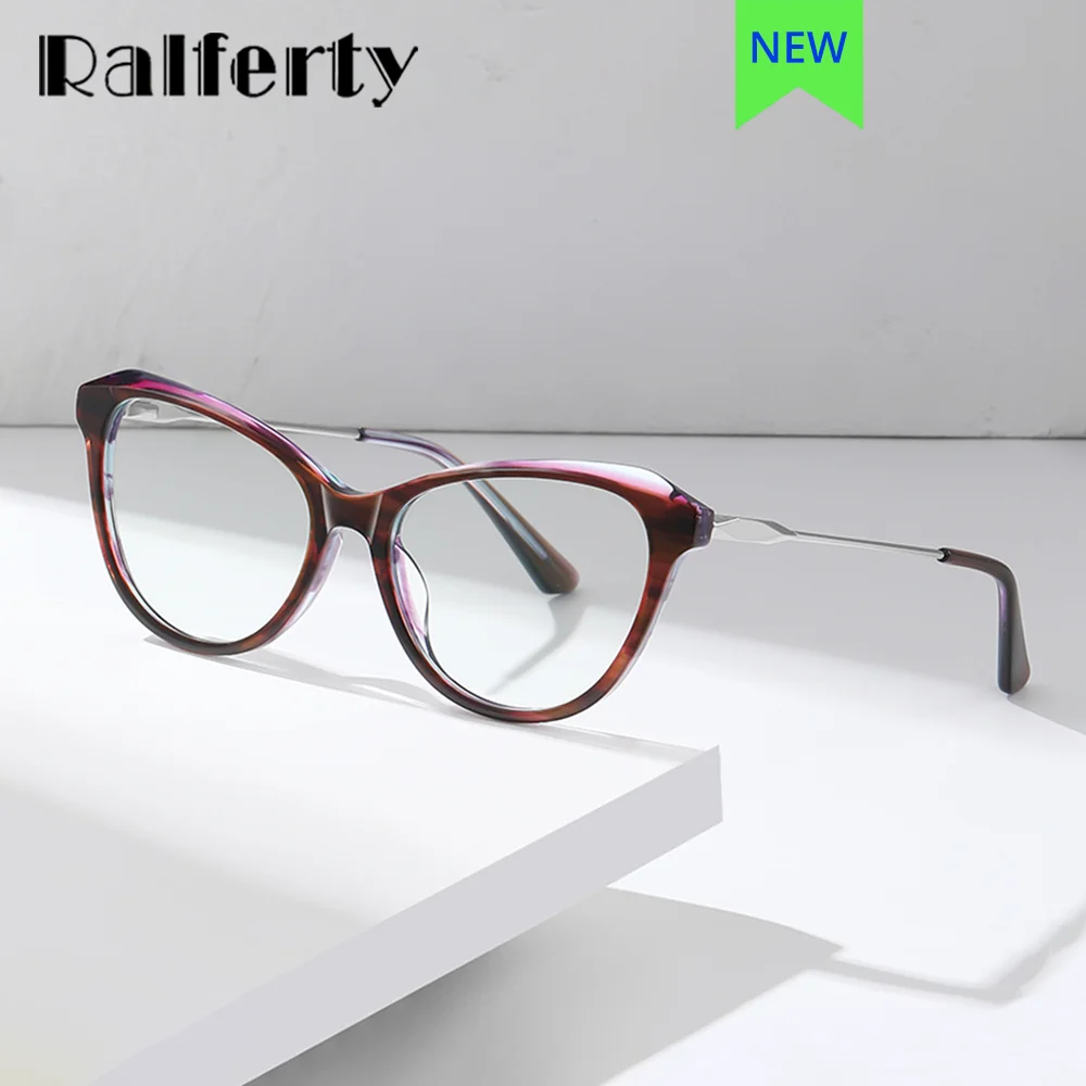 Ralferty High Quality Acetate Cat Eye Women's Eyeglass Frames Blue Light Computer Glasses Women Optical Myopia No Grade Diopter
Ralferty High Quality Acetate Cat Eye Women's Eyeglass Frames Blue Light Computer Glasses Women Optical Myopia No Grade Diopter